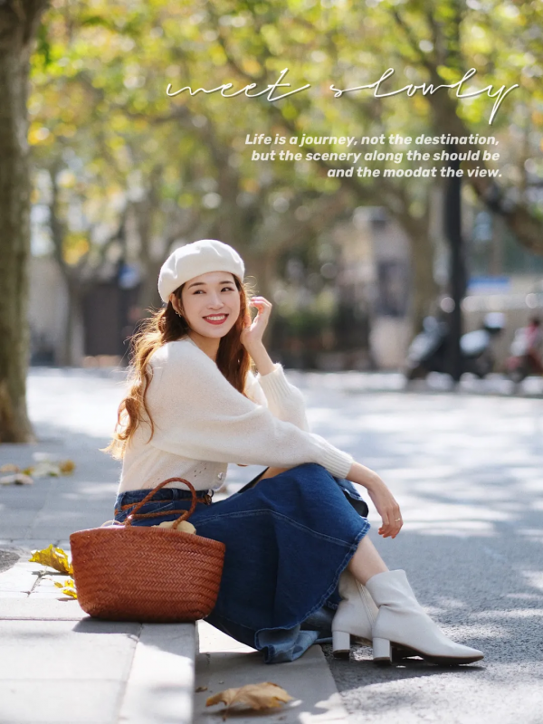 厚外套+裙子、毛衣+闊腿褲，秋冬這樣穿巨好看！洋氣爆了