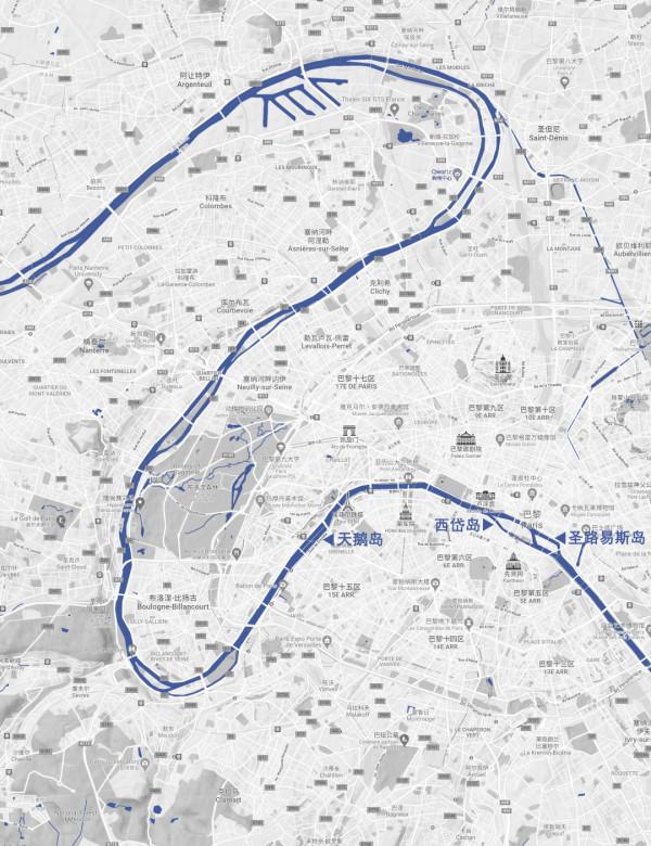 法國首都，人造群島