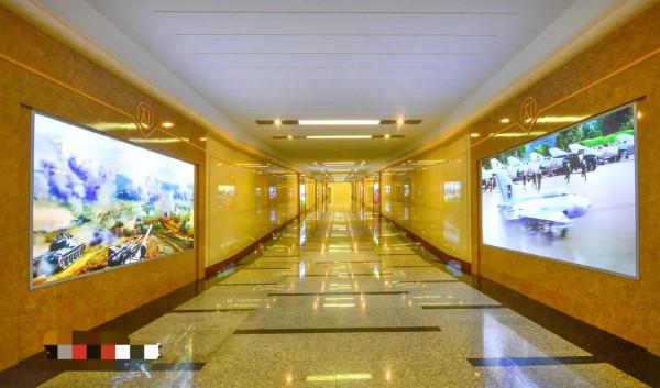 朝鮮新裝修的地鐵