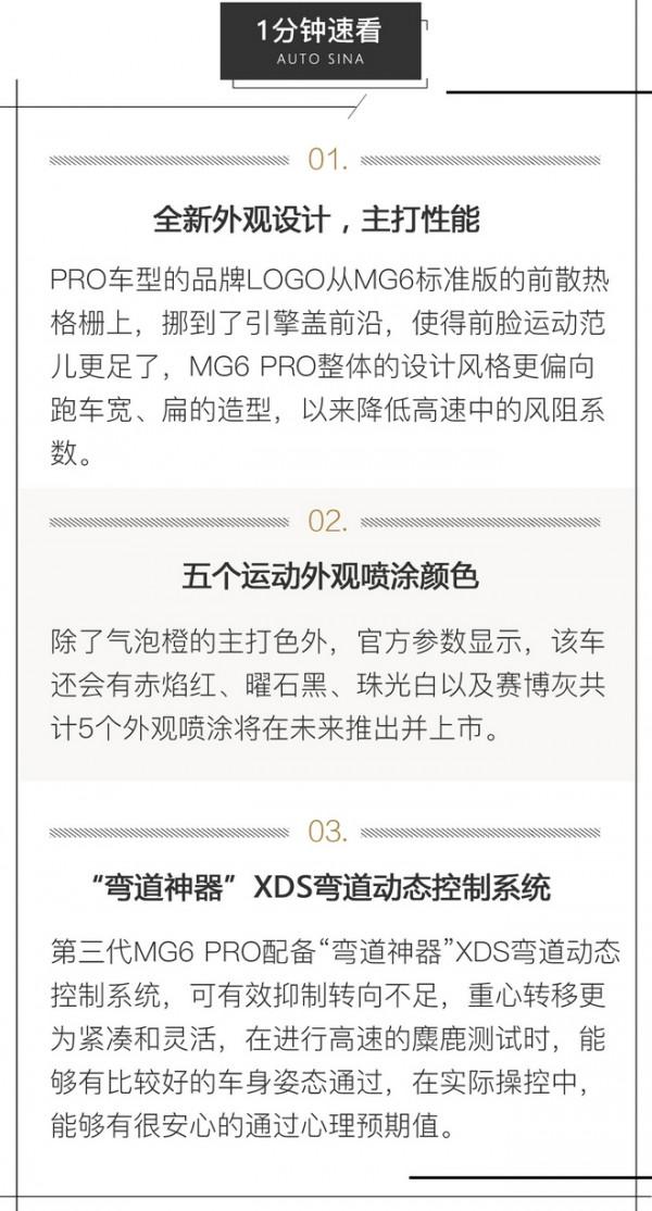 綜合一、二代優點 場地試駕第三代MG6 PRO