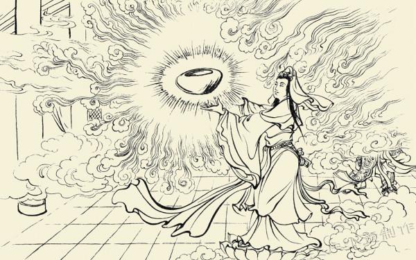 南遊記故事：玉帝賽寶起爭鬥，如來巧計佔靈山