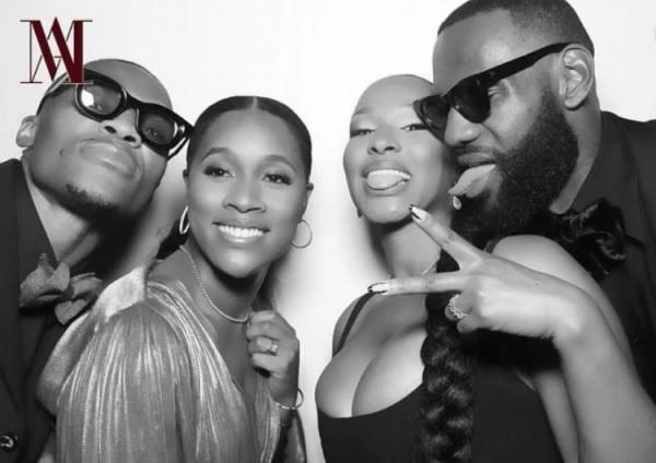 分享幸福！威少妻子社媒曬出與詹姆斯夫婦參加AD婚禮合影