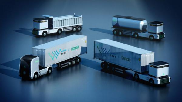 全球首款智慧換電無人駕駛商用車量產、巨無霸換電塊來了