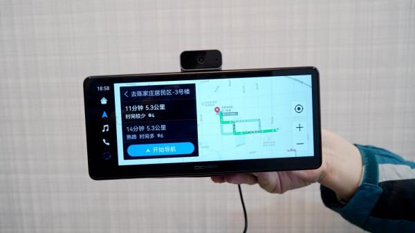 盯盯拍車載智慧屏，支援HUAWEI HiCar，跨屏流轉3K超廣角三攝