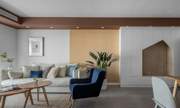 小尼宅配 | 112m²北歐簡約三居室，全屋定製僅花費19萬