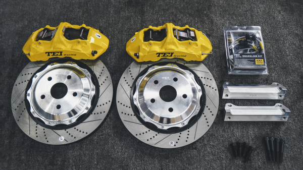 TEI官方案例，雷克薩斯LS460升級TEI Racing S60高效能剎車套件