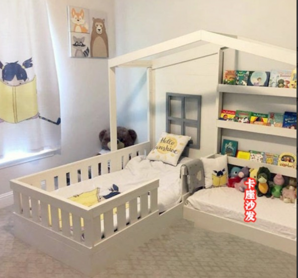 臥室不足10㎡也別擺上下鋪，換成這種空間利用率高，更安全實用