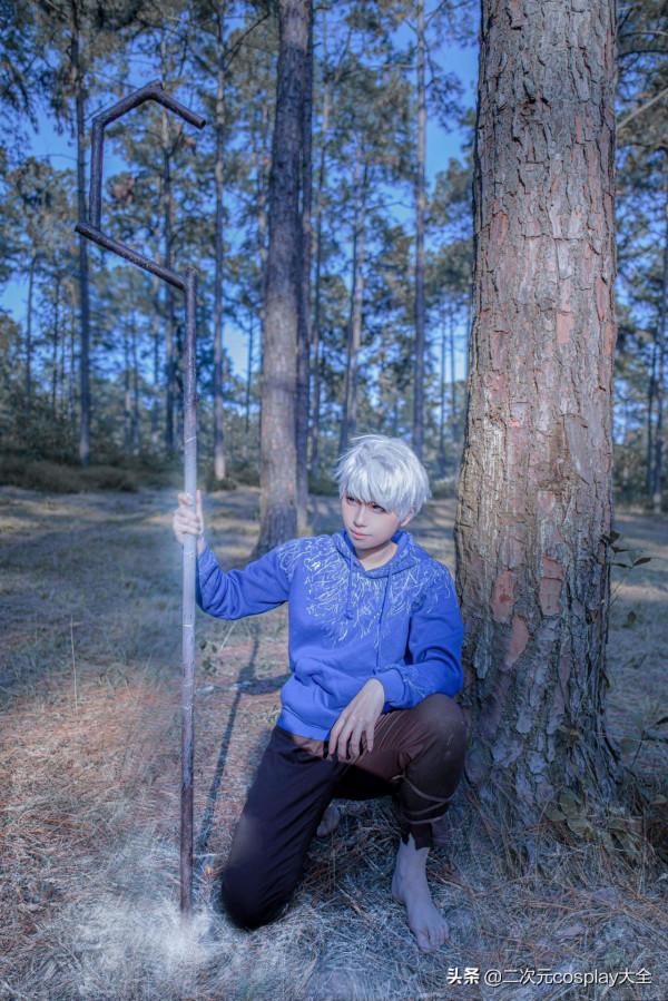 《守護者聯盟》傑克凍人cos，好帥呀，眼睛很有吸引力