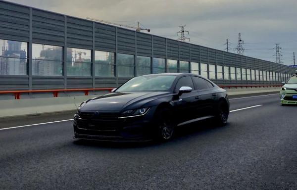 &quot;最美大眾&quot;變身黑武士，新CC的顏值是真的頂