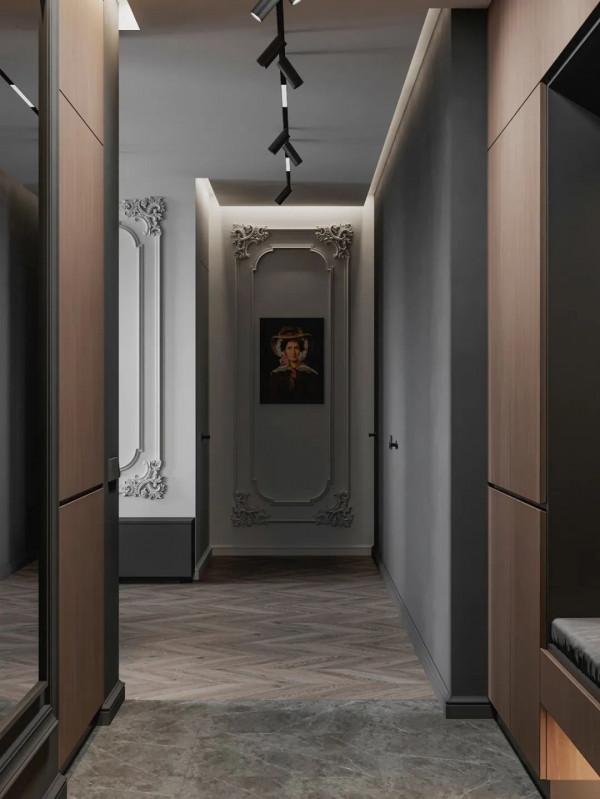 極簡高階灰與木質元素的和諧搭配，時尚又帥酷