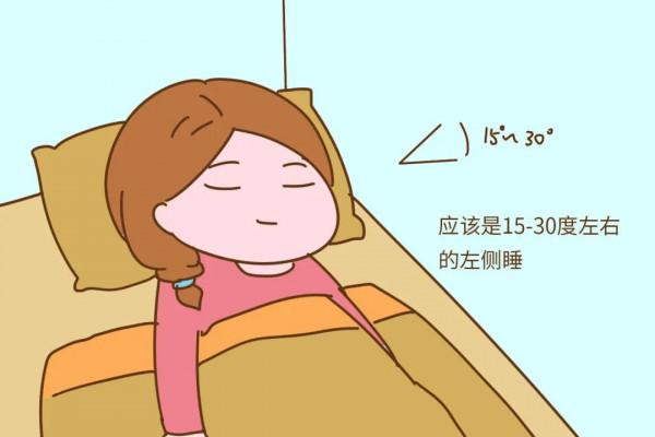 左側臥位 左側臥位