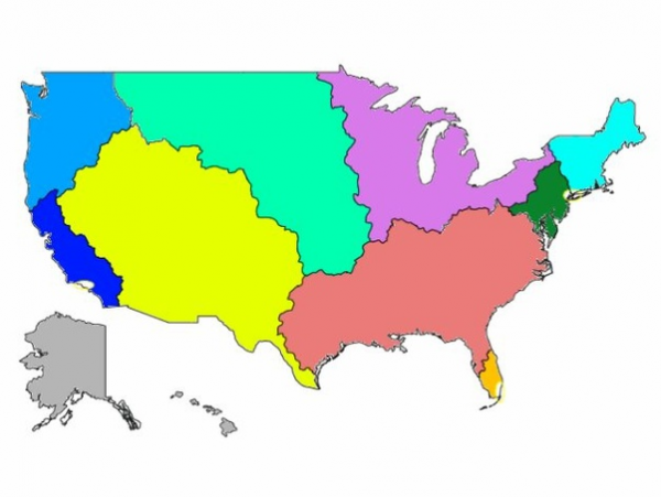 這位美國人解釋了美國分裂成哪些國家。阿拉斯加將再次加入俄羅斯