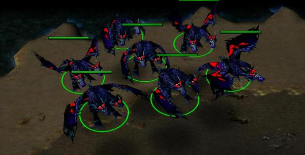 魔獸爭霸3：終極兵種奇美拉與冰龍對比，攻擊低的傷害反而更高