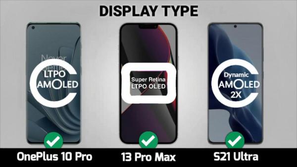 一加10Pro、iPhone13ProMax、三星S21Ultra放大招，誰才是真機皇