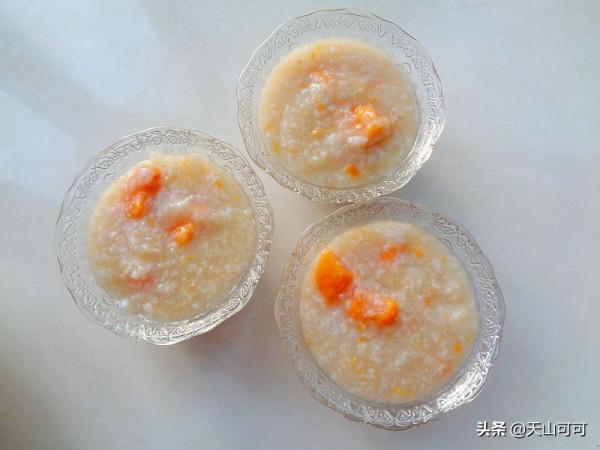 我家冬天早餐，紅薯粥配烙油饃，做法簡單，好吃又好做
