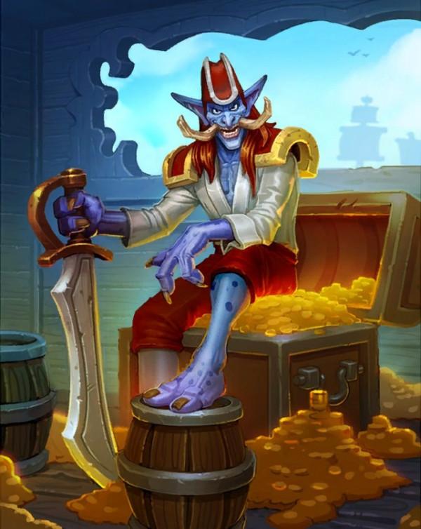 酒館戰棋原畫——海盜篇(包括被刪除的海盜)