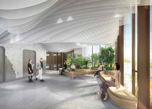 金屬拉伸網｜垂片式吊頂應用案例