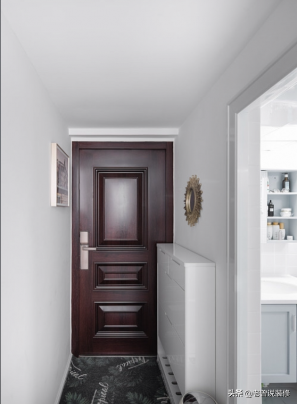 這是我見過空間利用到最極致的家，34㎡當兩室一廳用，還帶衣帽間