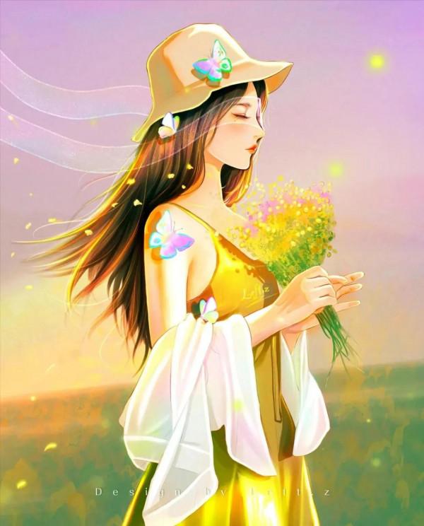 治癒漫畫，愛生活，愛自己，做個寶藏女孩