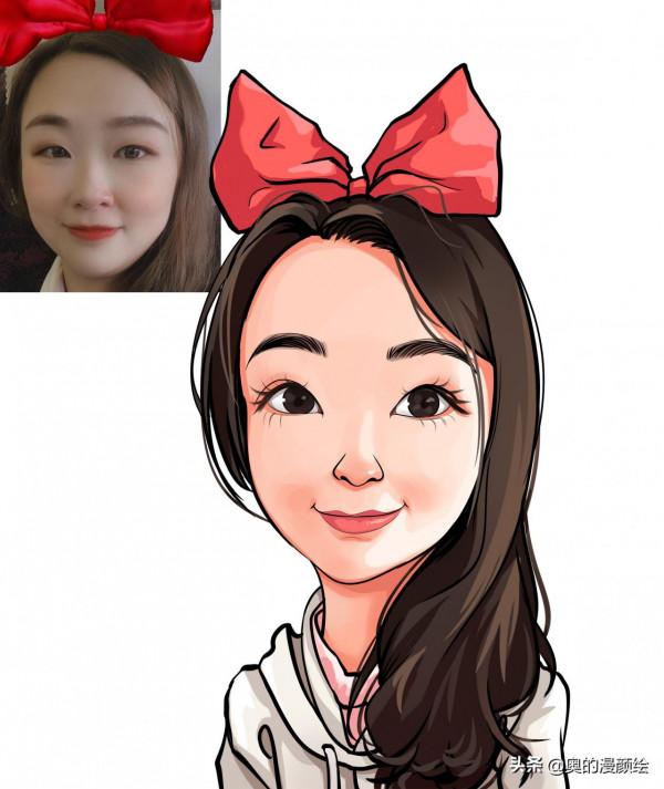 2021年畫的人物肖像漫畫作品精選