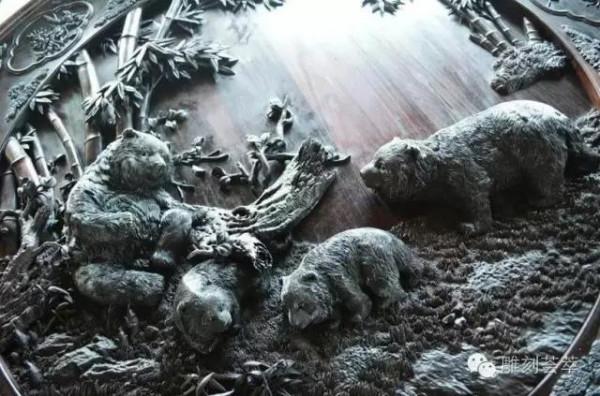 動物世界~木雕 動物世界~木雕