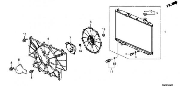 奧德賽水箱散熱風扇不轉怎麼回事？