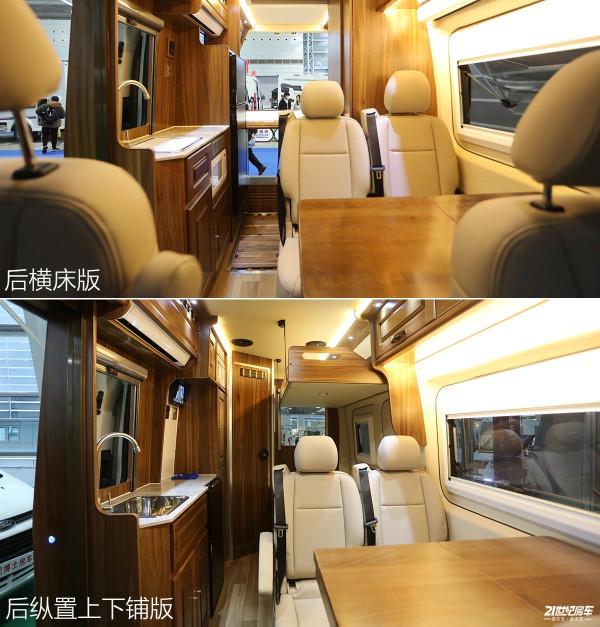 標配48V鋰電系統的魯道爾V90房車,搭實木傢俱可選橫床和縱床佈局 標配48V鋰電系統的魯道爾V90房車,搭實木傢俱可選橫床和縱床佈局