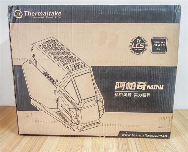 桌面上的武直&mdash;&mdash;5800X&plus;索泰3080天啟&plus;TT阿帕奇MINI機箱裝機