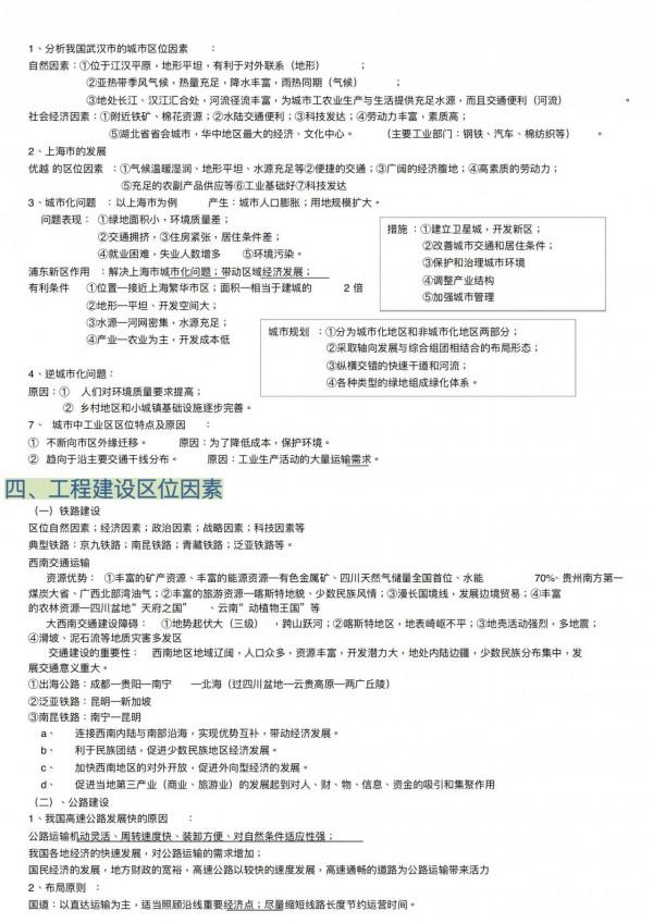 高中地理40分到90分的距離就在這份資料裡，三年通用資料