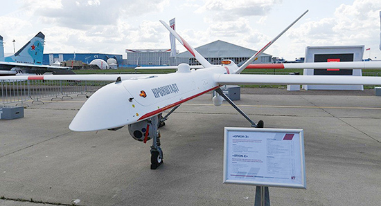 俄大力發展各式無人機裝備