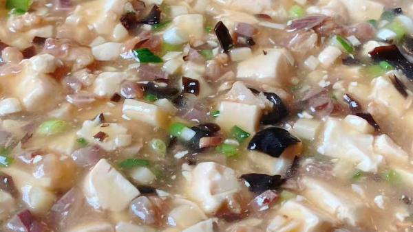 鮮香可口老人孩子都愛吃的西施豆腐，內有詳細做法