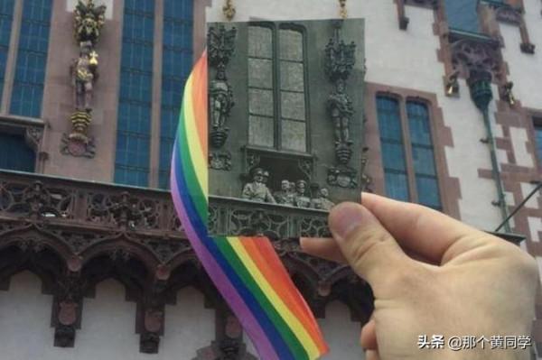 老照片對比，感受時光的變化