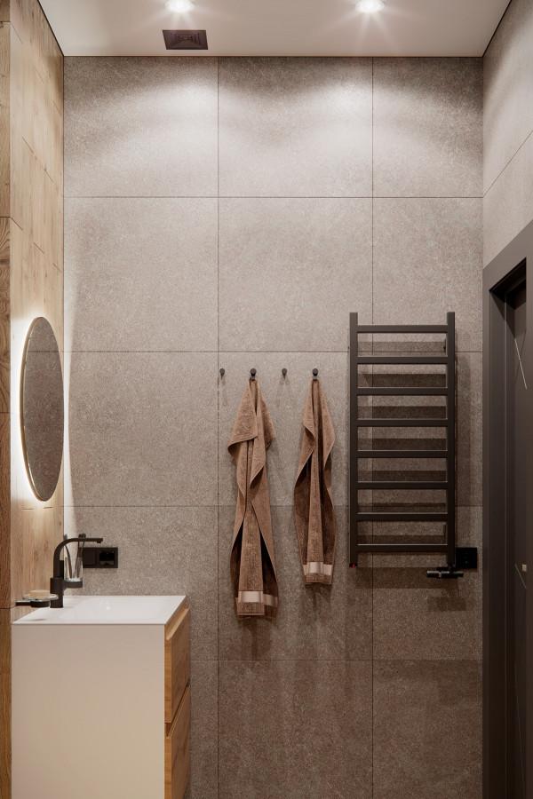 色彩的凝聚力！2間55平時尚小戶型裝修設計