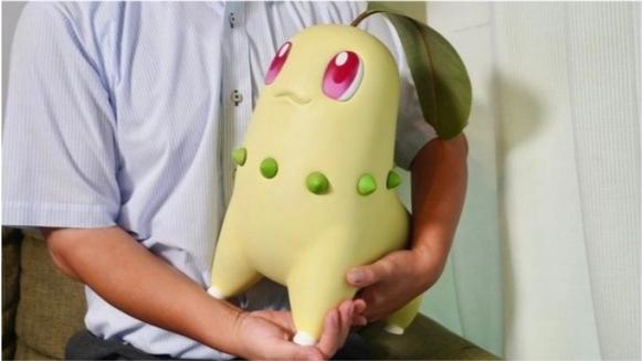 寶可夢：一比一還原菊草葉，頭上的真葉是點睛之筆