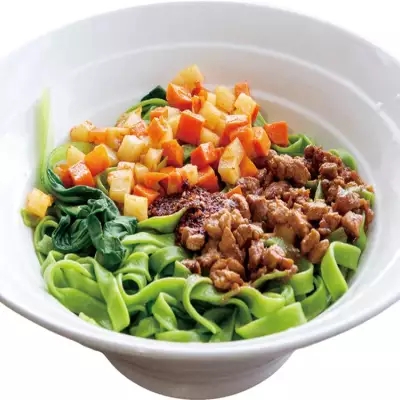 陝西菠菜面的製作方法 陝西菠菜面的製作方法