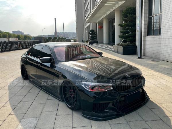 花費17萬改裝寶馬5系 還成立了一個黑武士團隊