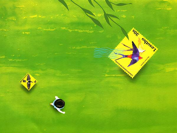 跟著郵票去旅行