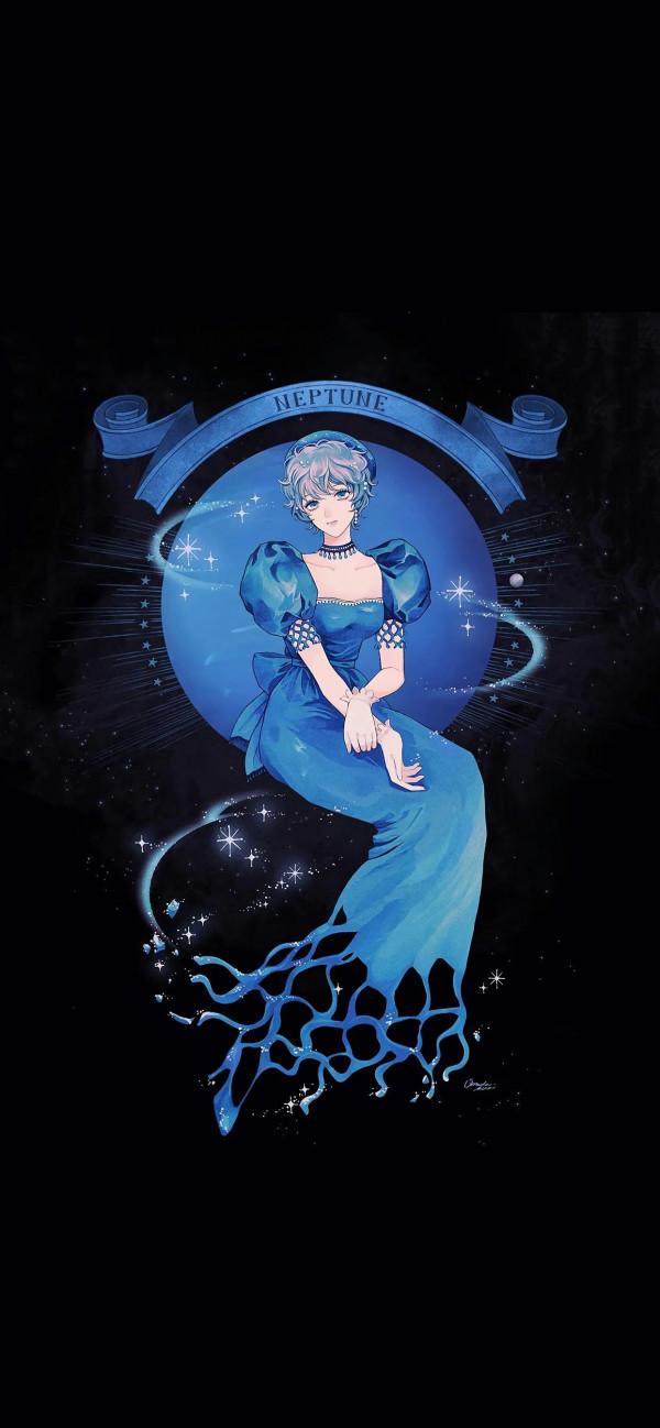 桌布｜行星女神像