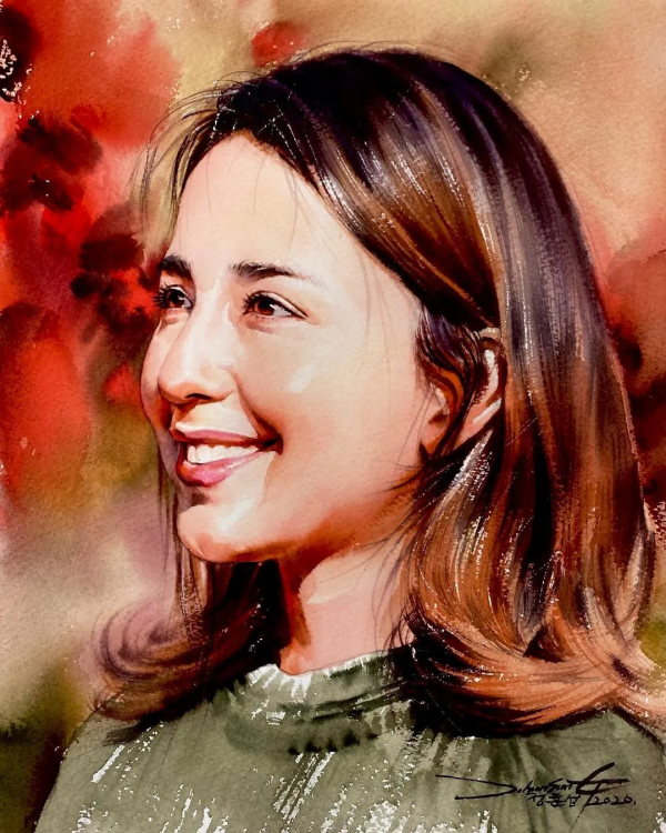 第一次見這麼好看的水彩畫作,飄逸靈動的畫面!比照片強100倍 第一次見這麼好看的水彩畫作,飄逸靈動的畫面!比照片強100倍