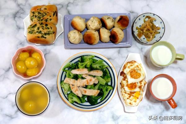 媽媽全職10年在家帶娃，順便修煉了廚藝，每天早餐換著花樣做