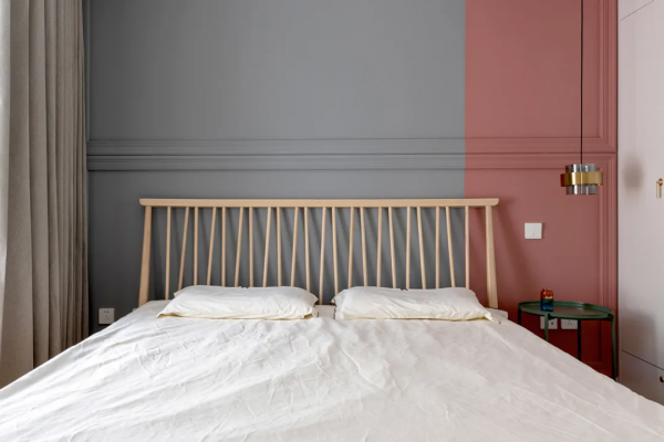 100㎡三居改兩居，客、餐、廚、辦公區全開放，超級寬敞舒適