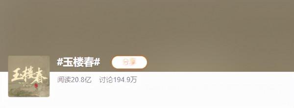 《玉樓春》20億後於正新劇將播，11年了，他能再捧出一個林心如？