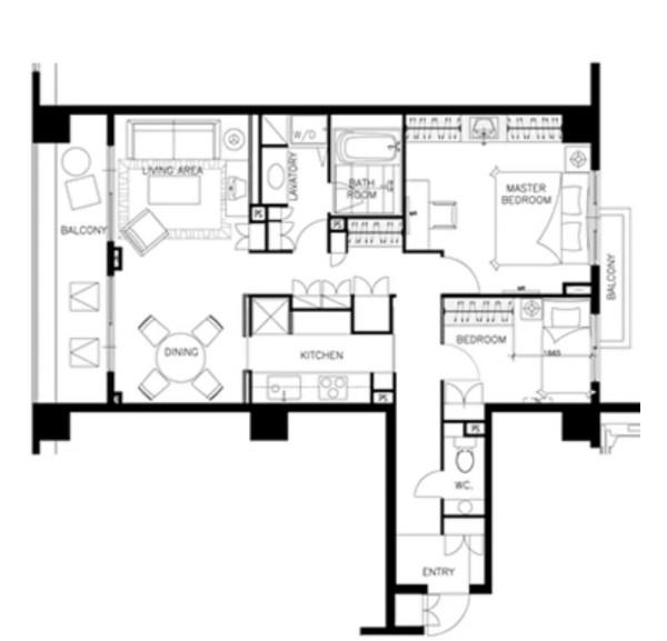 日本公主婚後暫住涉谷公寓房