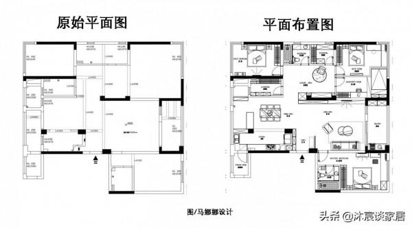 “雙眼皮”吊頂，開放式廚房，她家現代時尚，暖暖的北歐風超治癒