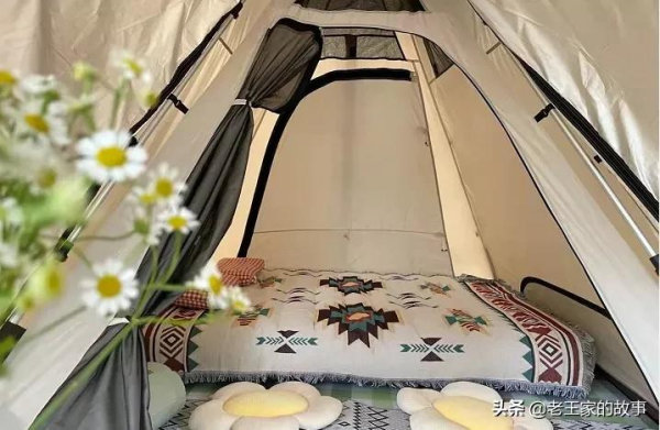 帳篷露營地，投資小、顏值高、不佔土地指標的網紅住宿