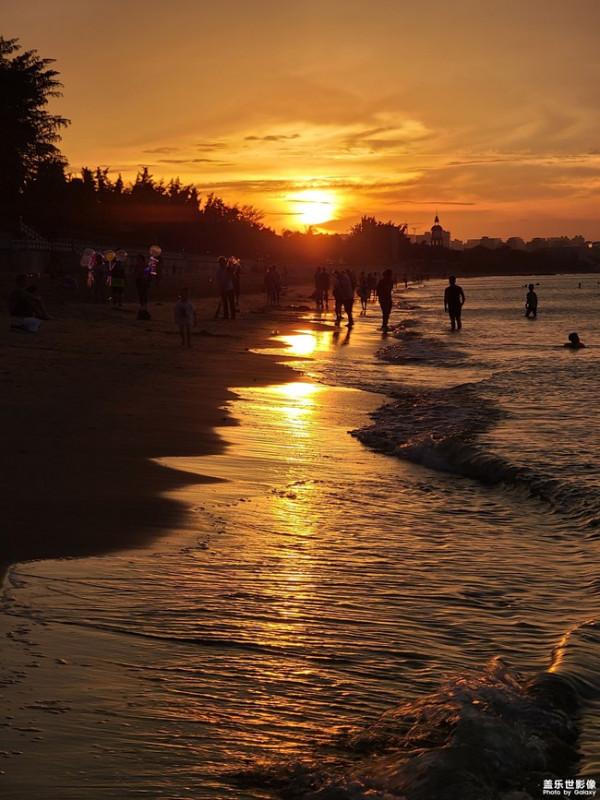 三星手機記錄唯美迷人的金色沙灘 三星手機記錄唯美迷人的金色沙灘