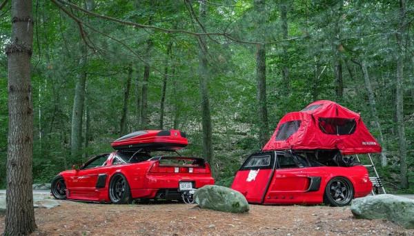 NSX改拖車,這兄弟是怎麼想的? NSX改拖車,這兄弟是怎麼想的?