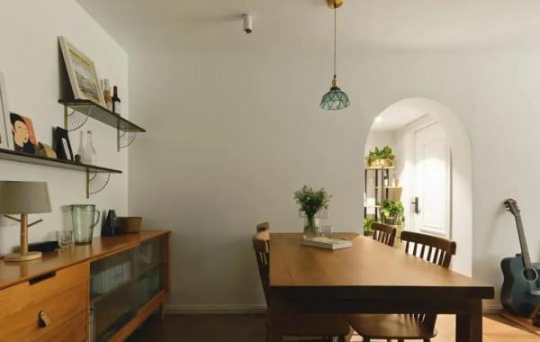 愛上了這個68平方的文藝復古小戶型