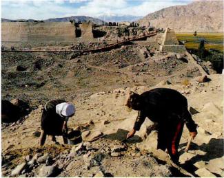 新疆石頭城遺址考古:佛教曾在此興盛,中原文化曾在此流播 新疆石頭城遺址考古:佛教曾在此興盛,中原文化曾在此流播