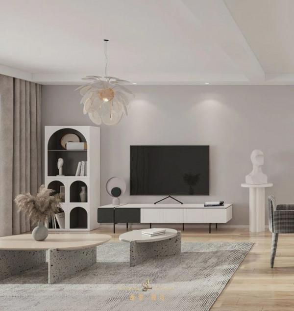 安排個書架牆，是家裡最好的不動產，如此看來，完全沒必要空間房